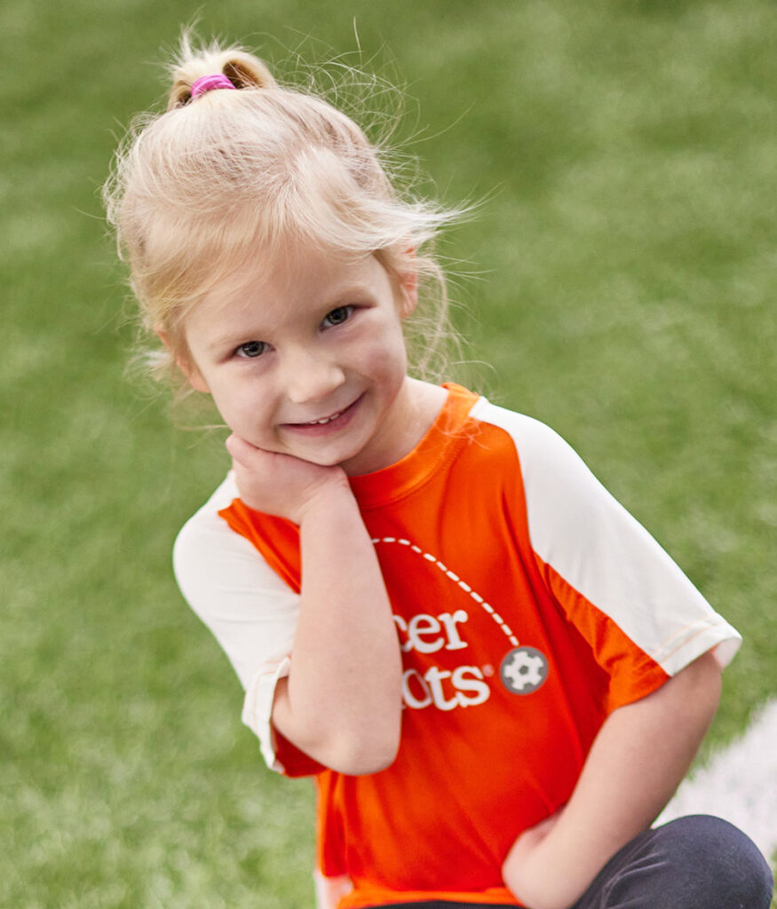 Soccer shots student