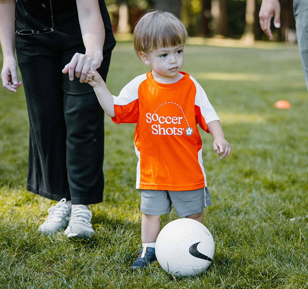 Soccer shots student